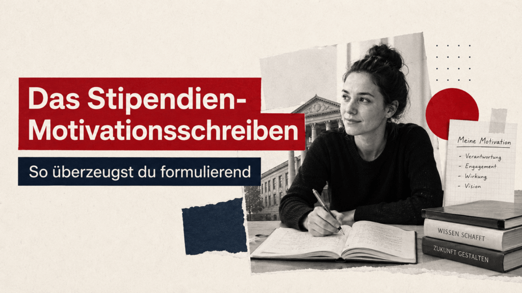 Motivationsschreiben Stipendium
