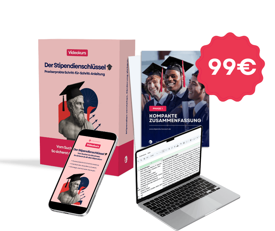 Stipendienschlüssel Bewerbung Zusammenfassung
