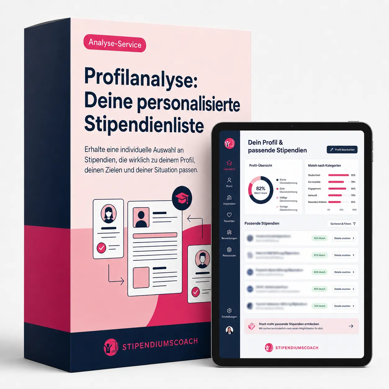 Deine persönliche Stipendien-Programmliste
